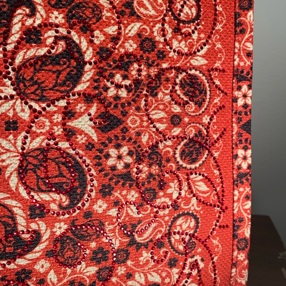 SEPT/OCT BUYERS GIVEAWAY Montana West Red Patterned Women's Bag NWT - Picture 7 of 7